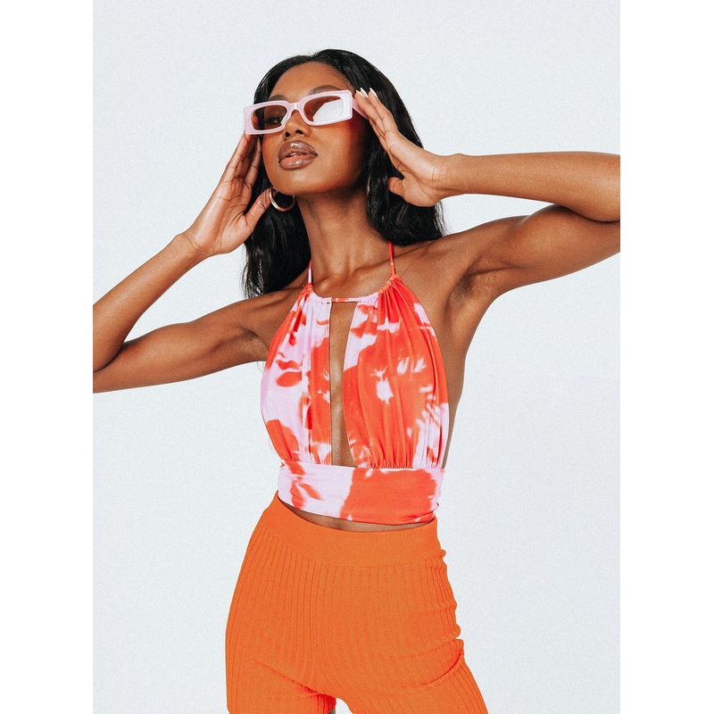 Innes Top Red Multi