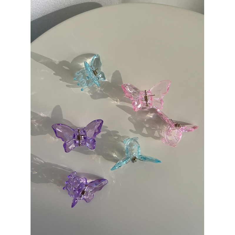 Izzy Butterfly Hair Clip Pack Multi