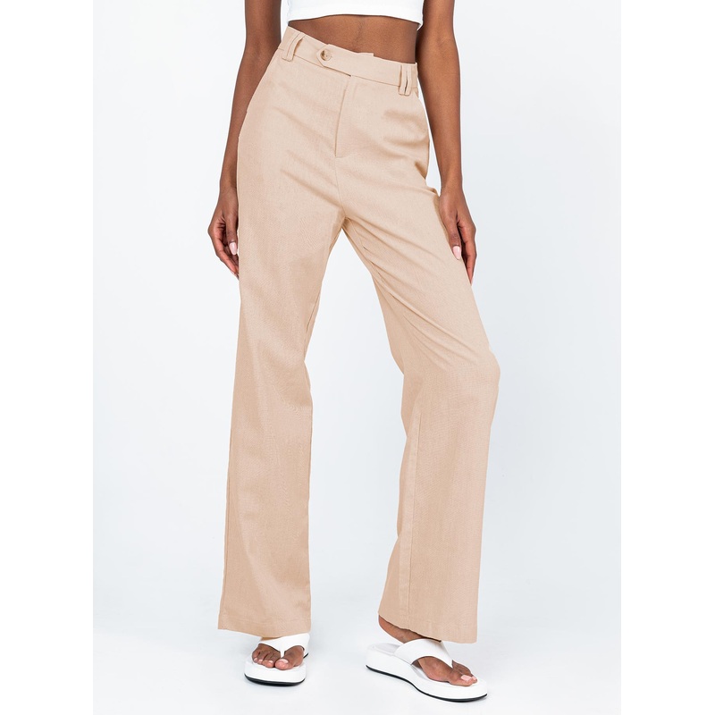Lelo Linen Pants Beige