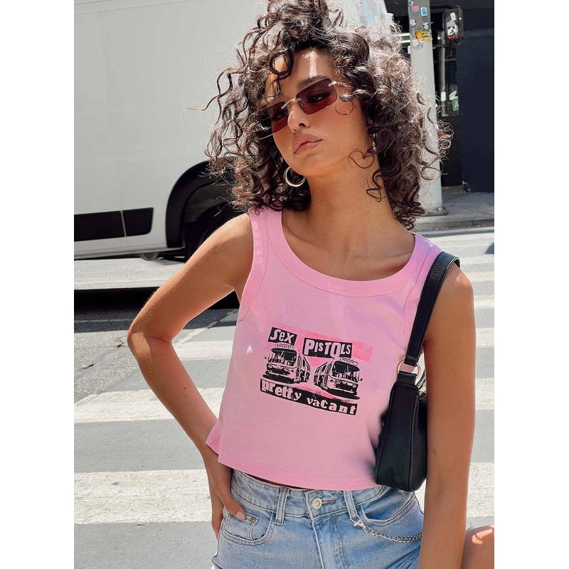 Sex Pistols Tank Top Pink