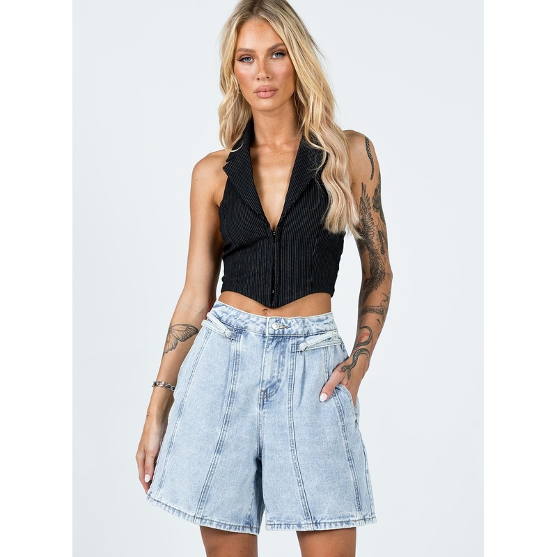 Theodisa Denim Shorts