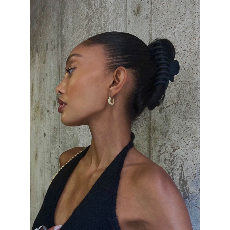 Watch Me Hair Clip Black