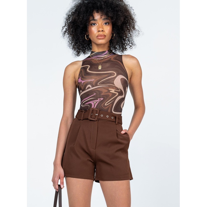 Barker Shorts Brown