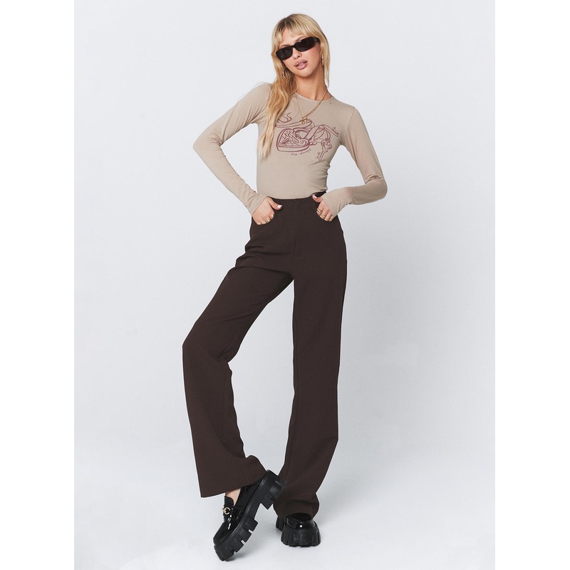 Lulu Pants Brown