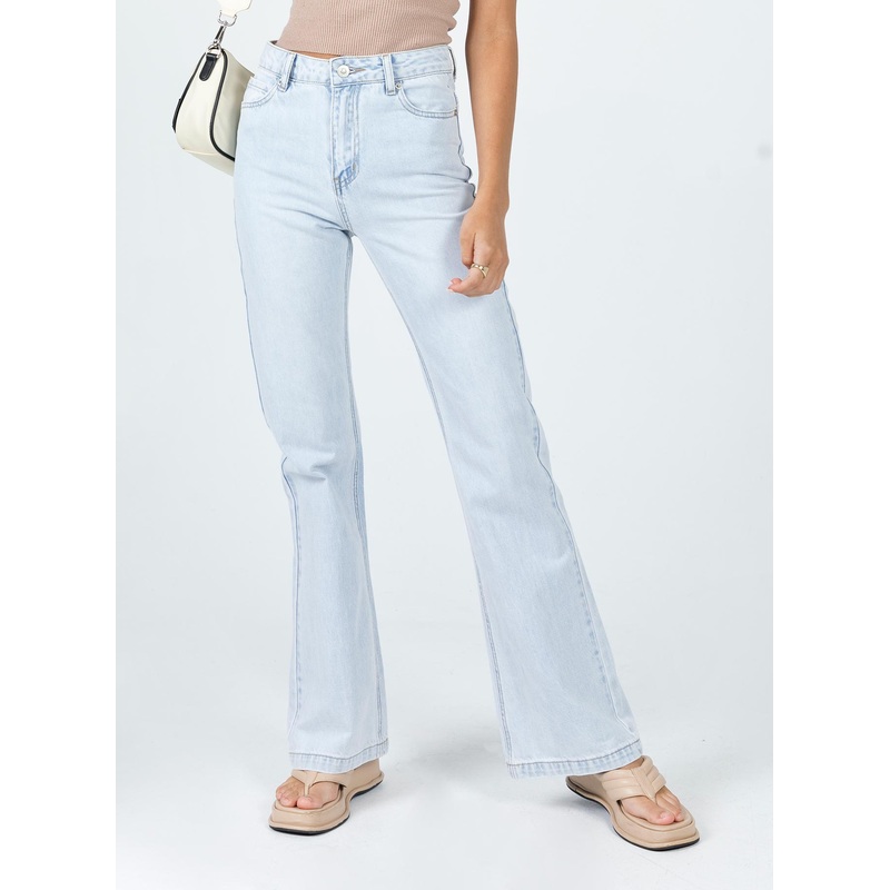 Mostar Bootleg Light Wash Denim Jeans