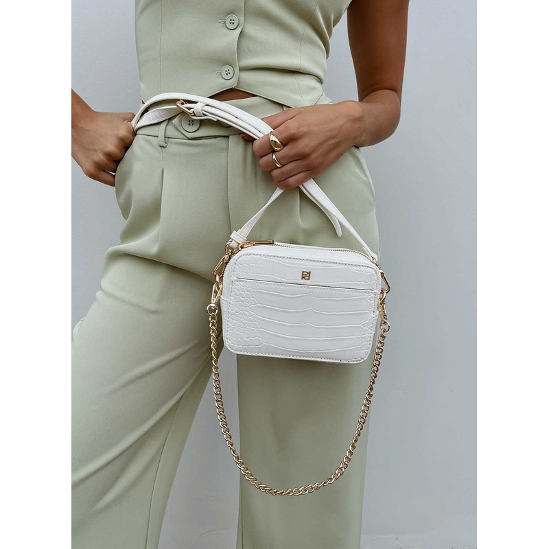 Olwin Crossbody Bag White