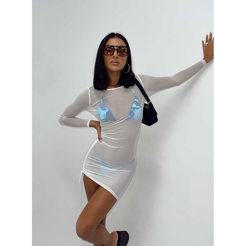 Sheera Mini Dress White