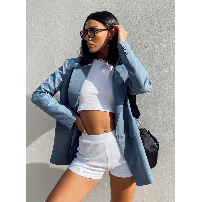 Welcome to the Jungle Blazer Blue
