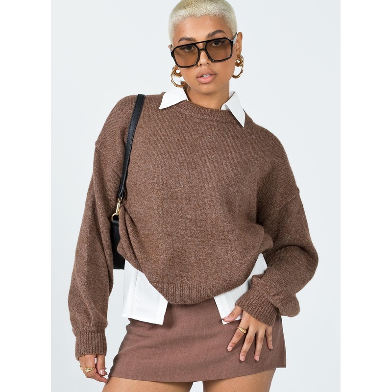 Beth Sweater Brown
