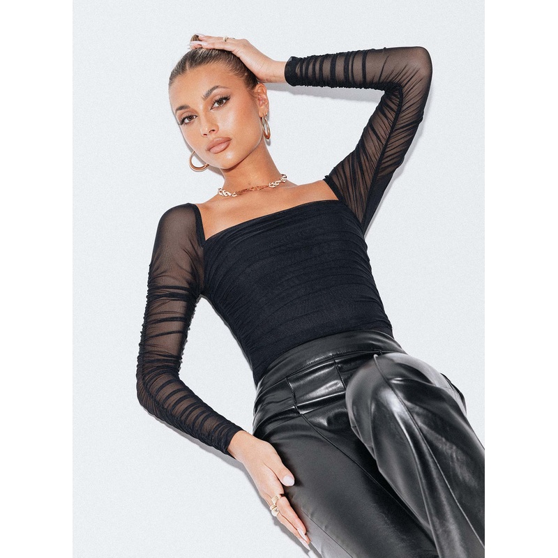 Delany Bodysuit Black