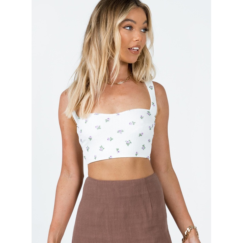 Elwood Top White
