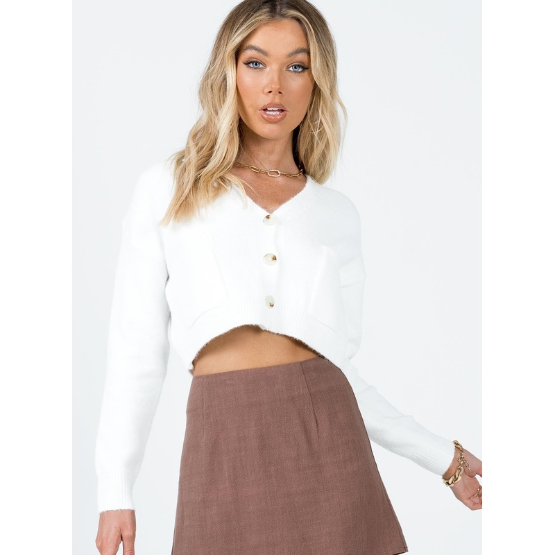 Eva Cardigan White