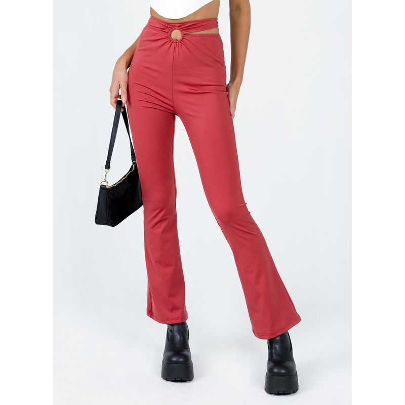Kyra Pants Red
