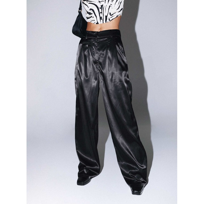 Archer Pants Satin Black