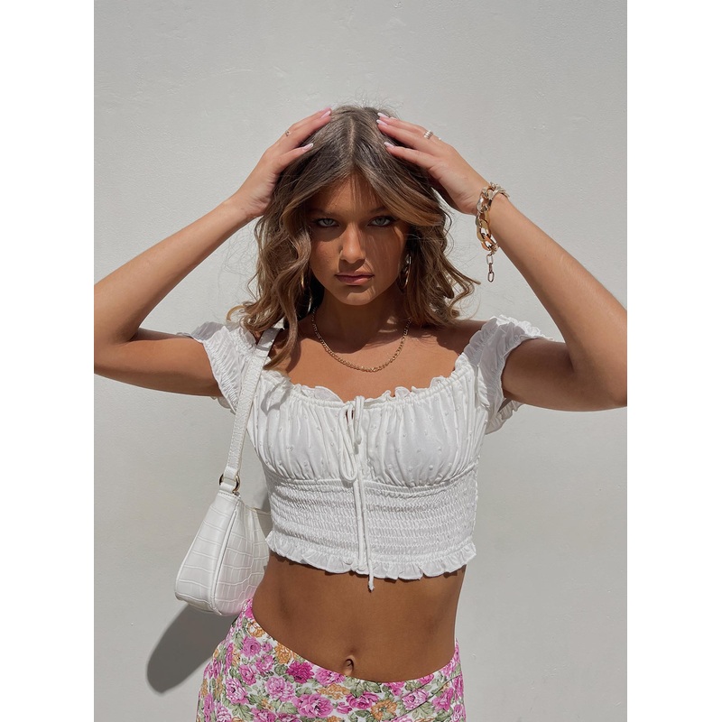 Asner Top White