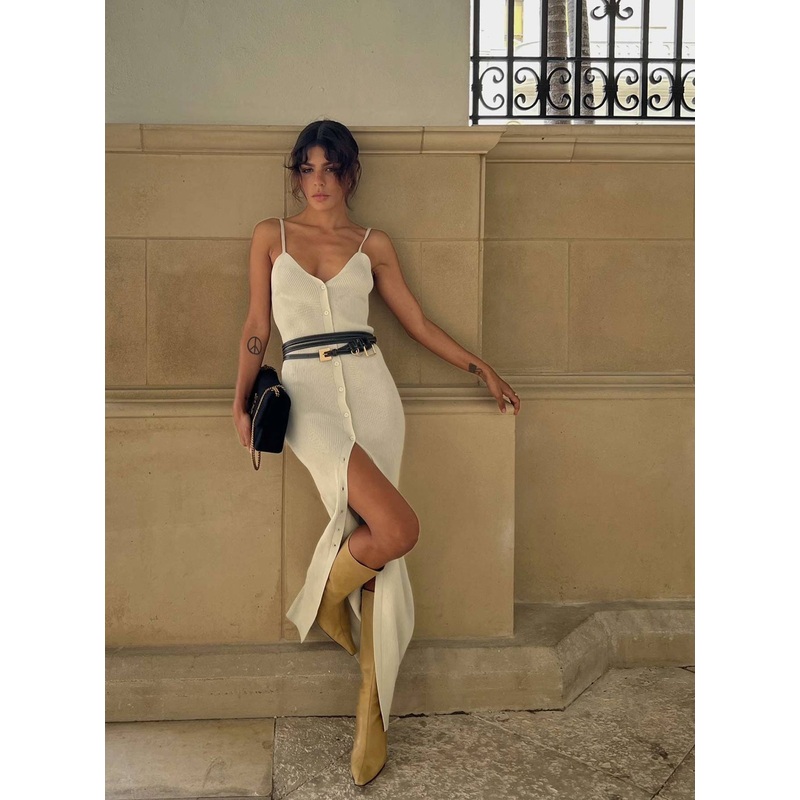 Casa Midi Dress Cream