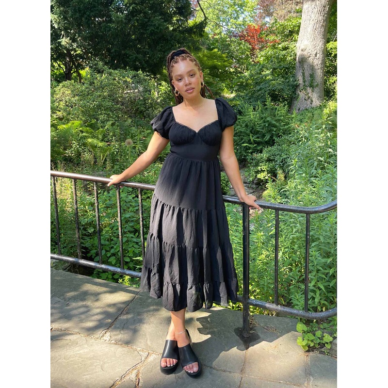 Danny Midi Dress Black