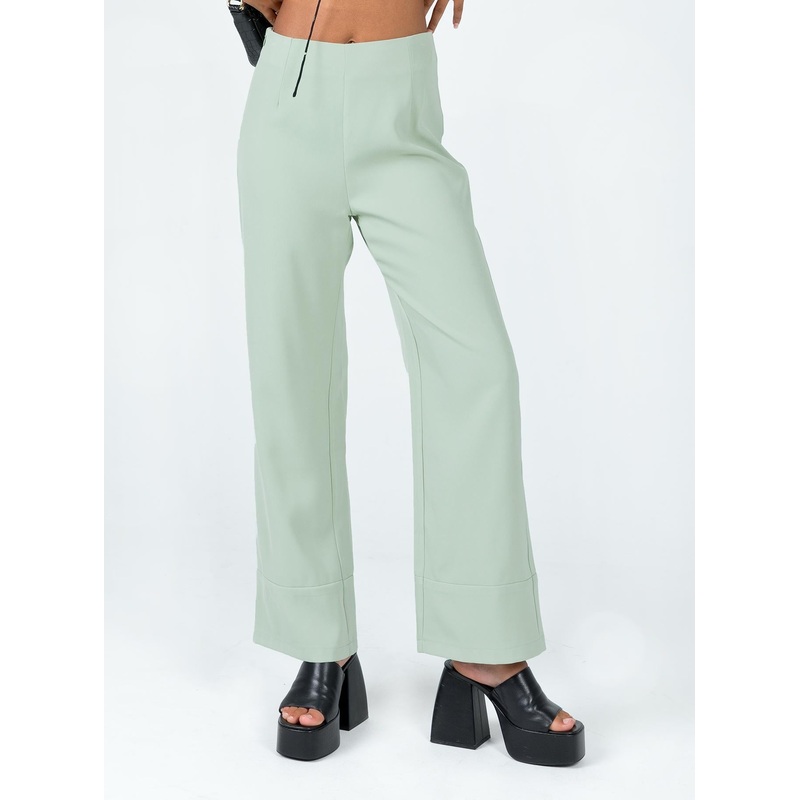 Euros Pants Dark Green