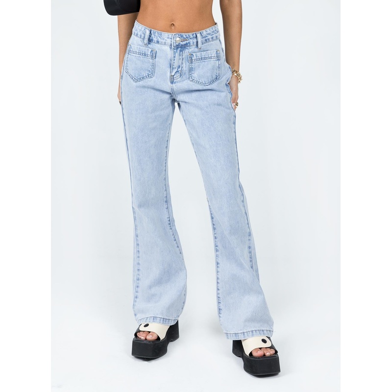 Jemma Low Rise Bootcut Jeans