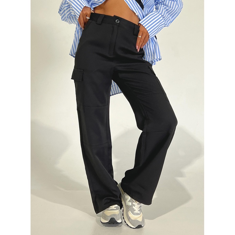 Kaydence Cargo Pants Black