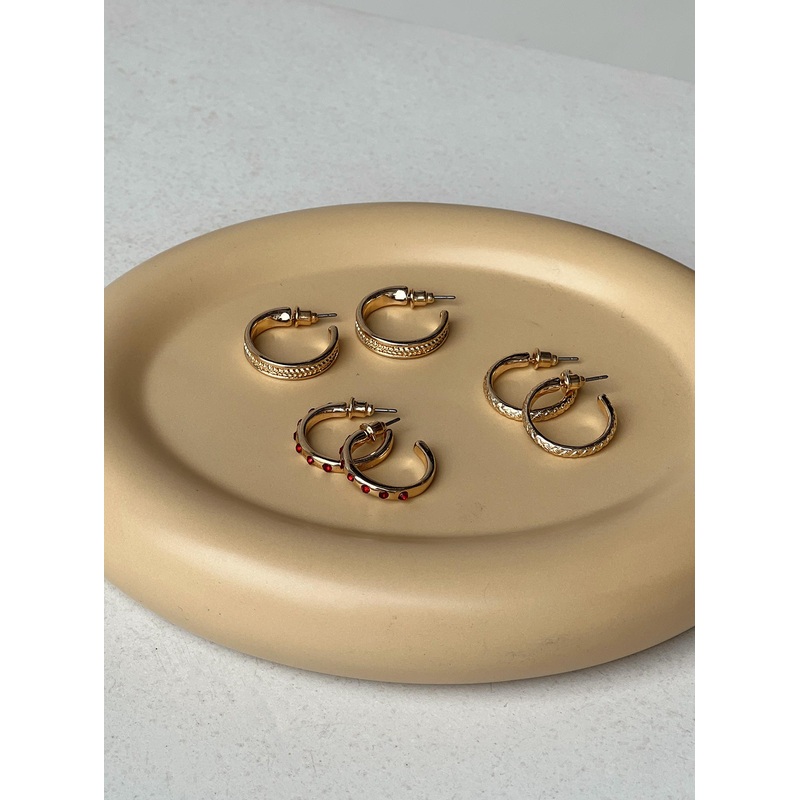 Lamorne Hoop Pack Gold