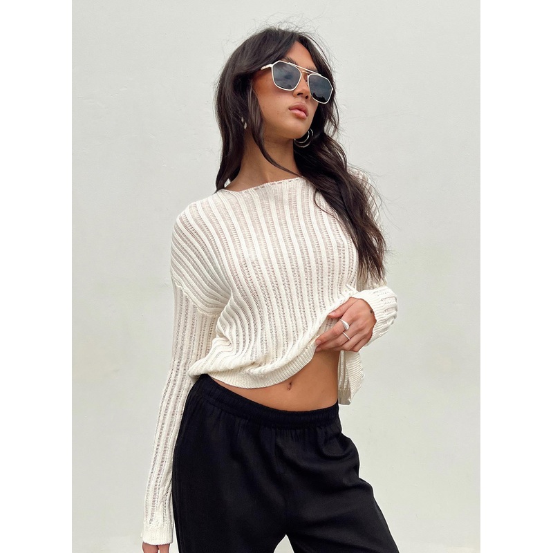 The Adrianna Sweater Cream