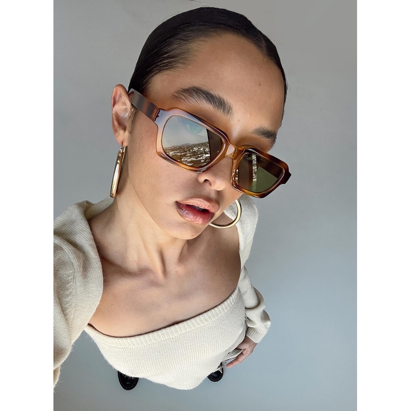 Watkins Sunglasses Orange Tort