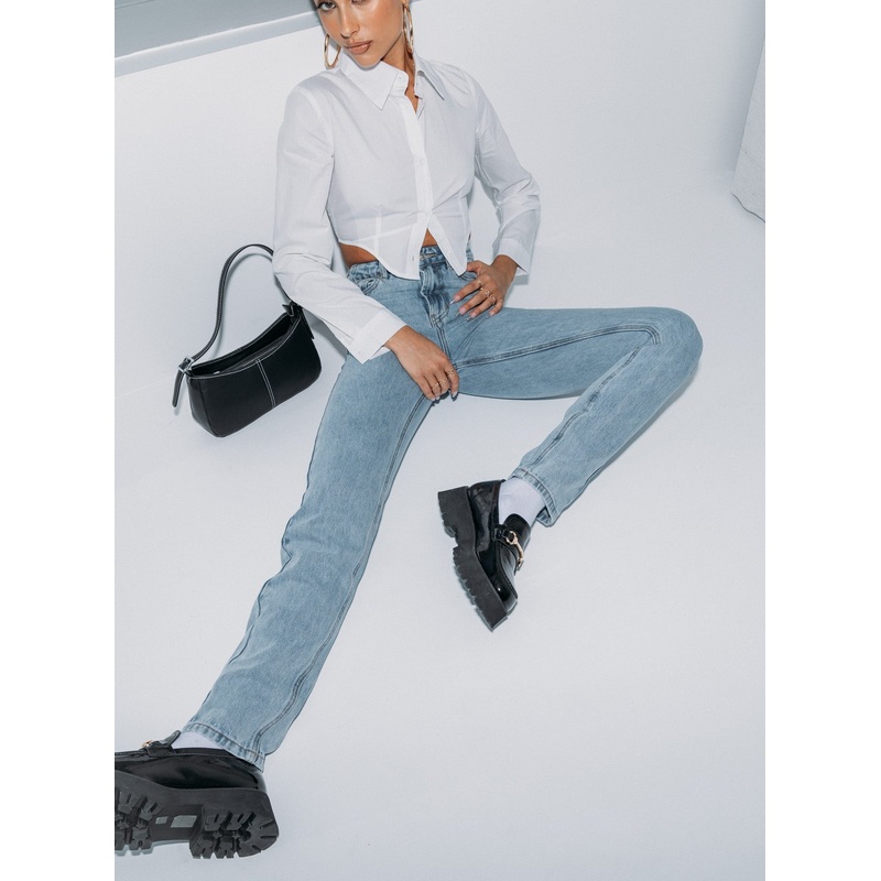 Zamora Straight Leg Denim Jeans