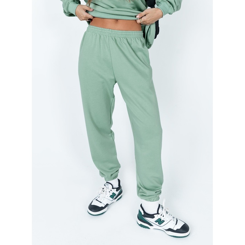 Club Basic Trackpants Sage