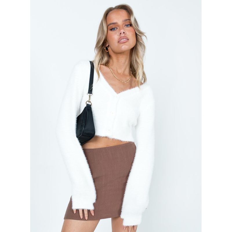 Jeni Cardigan White