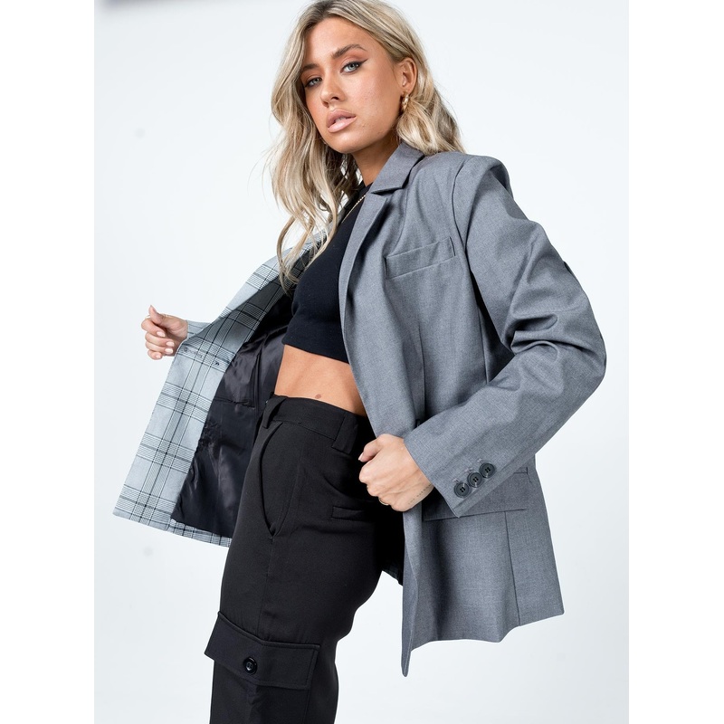 Julie Blazer Grey