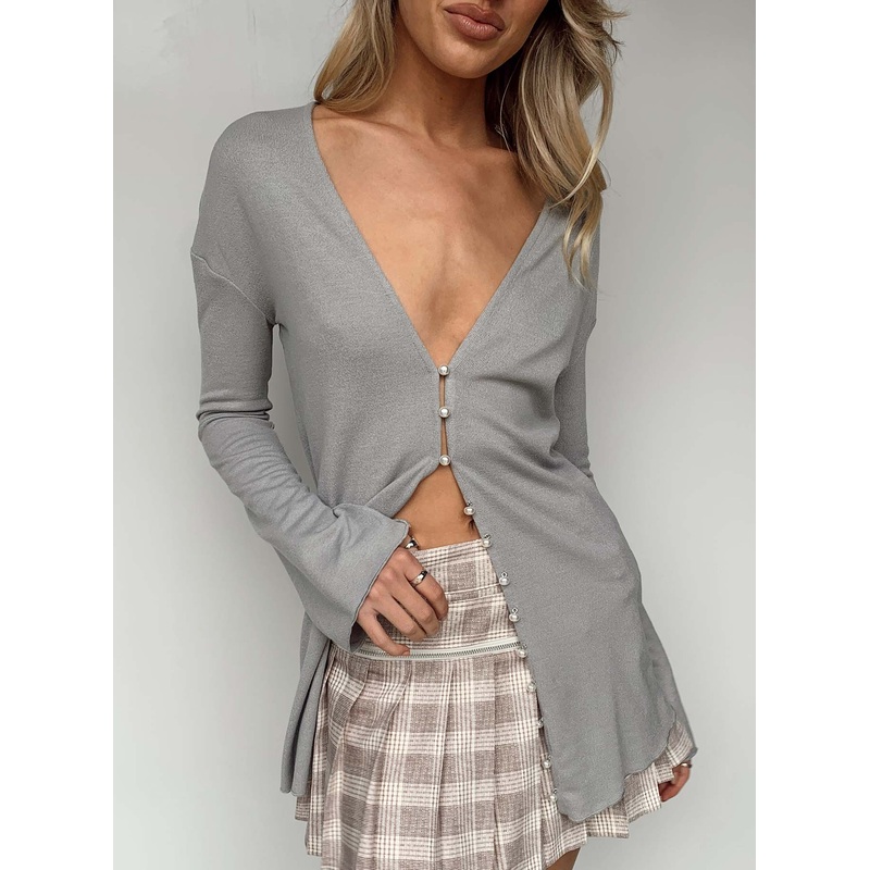 Macy Cardigan Grey