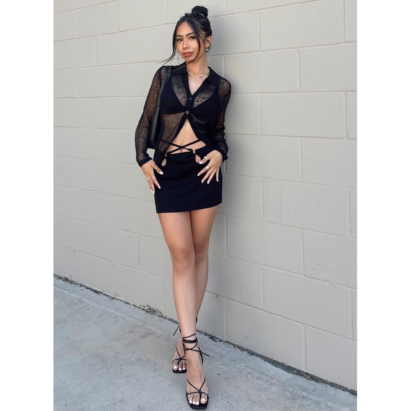 Stewart Sxy Harware Mini Skirt