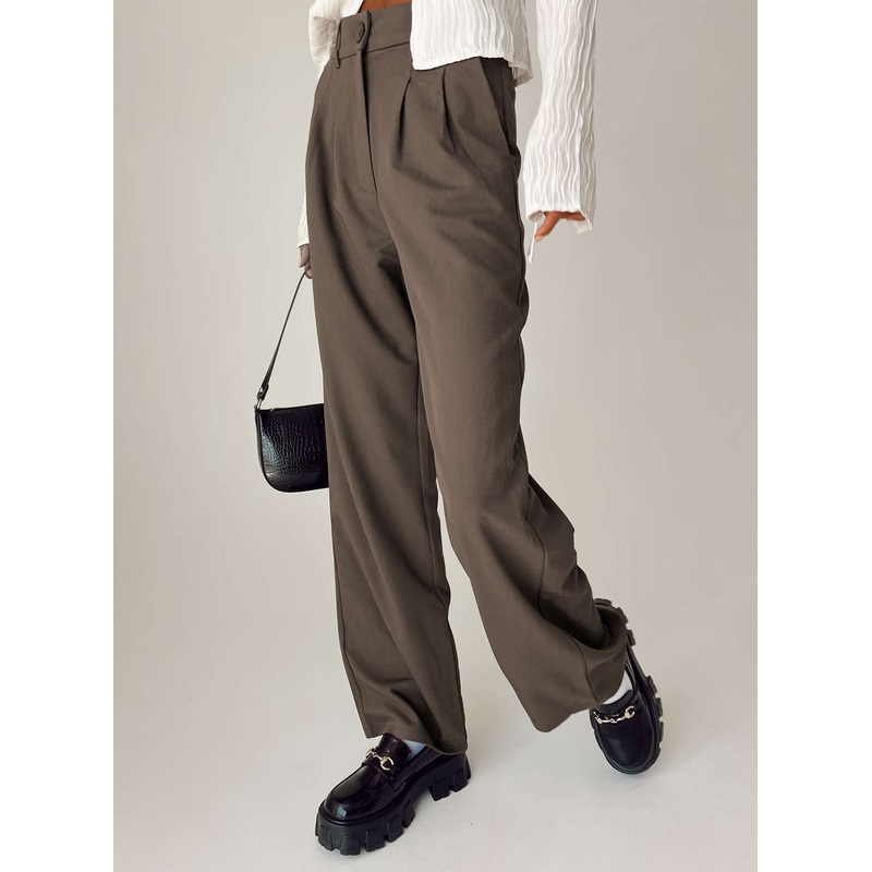 Archer Pants Dark Brown