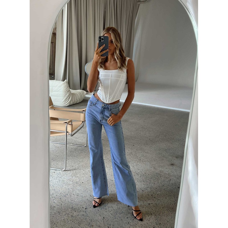 Bennette Jean Light Wash Denim