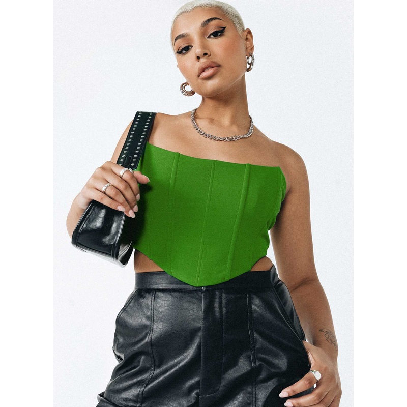 Carlie Top Apple Green