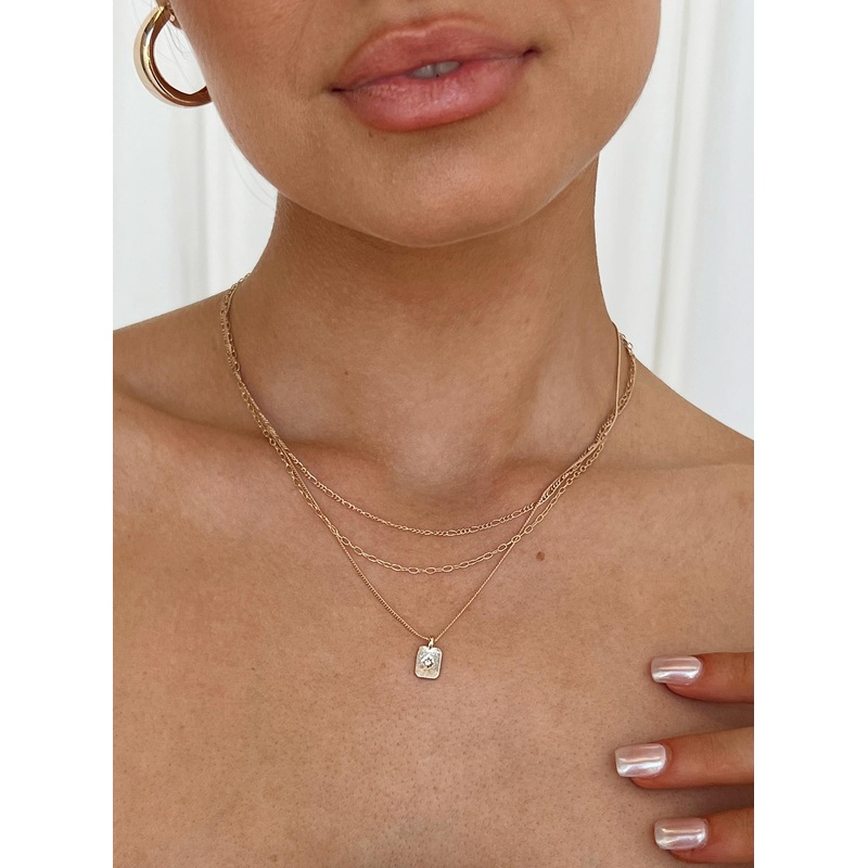 Light Keeper Necklace Gold