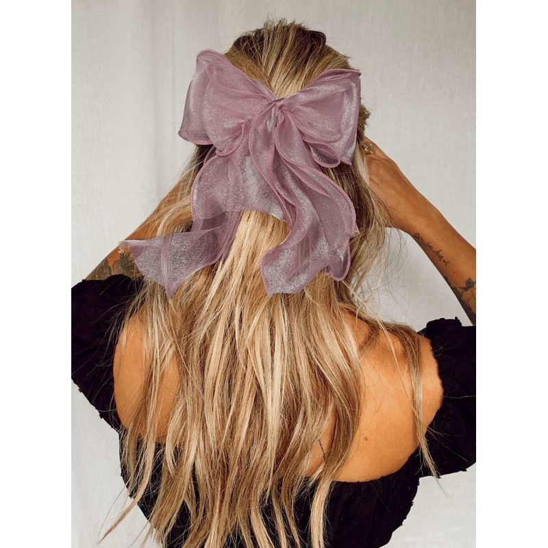 Linney Hair Bow Pink