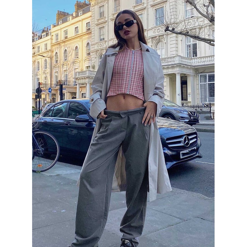 Motel Sakaria Trouser Tailoring Charcoal