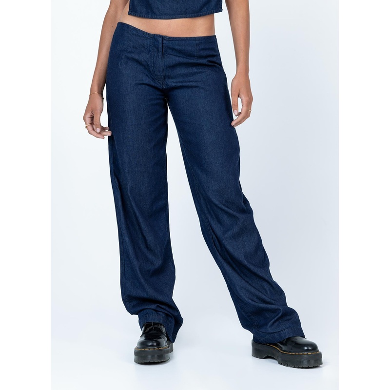Motel Sedna Trouser Denim Blue