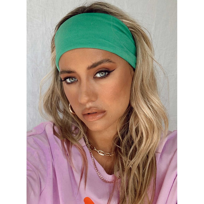 The Juney Headband Primary Green