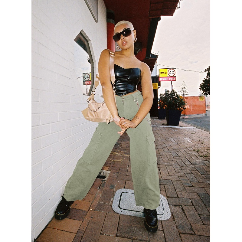 The Stevie Cargo Pants Khaki