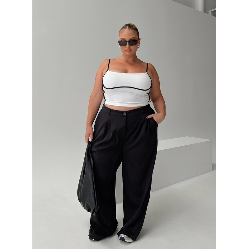 Archer Pants Black Curve