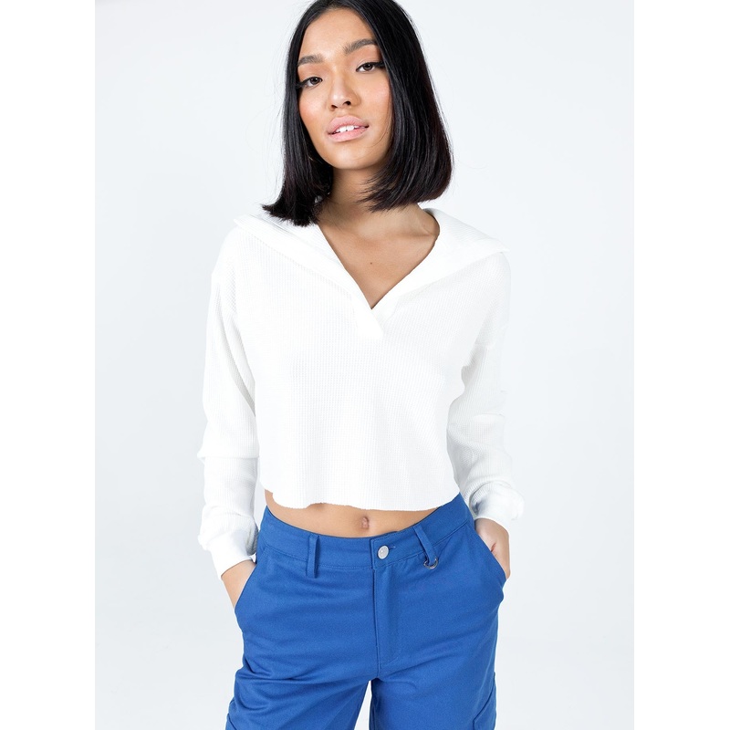 Frances Sweater White