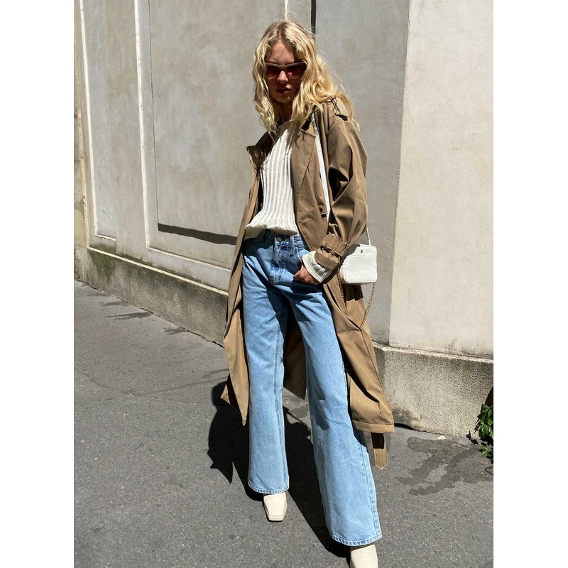 The Seb Trench Coat Beige