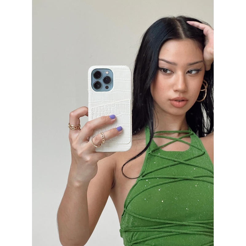 Emilio iPhone Case Cream