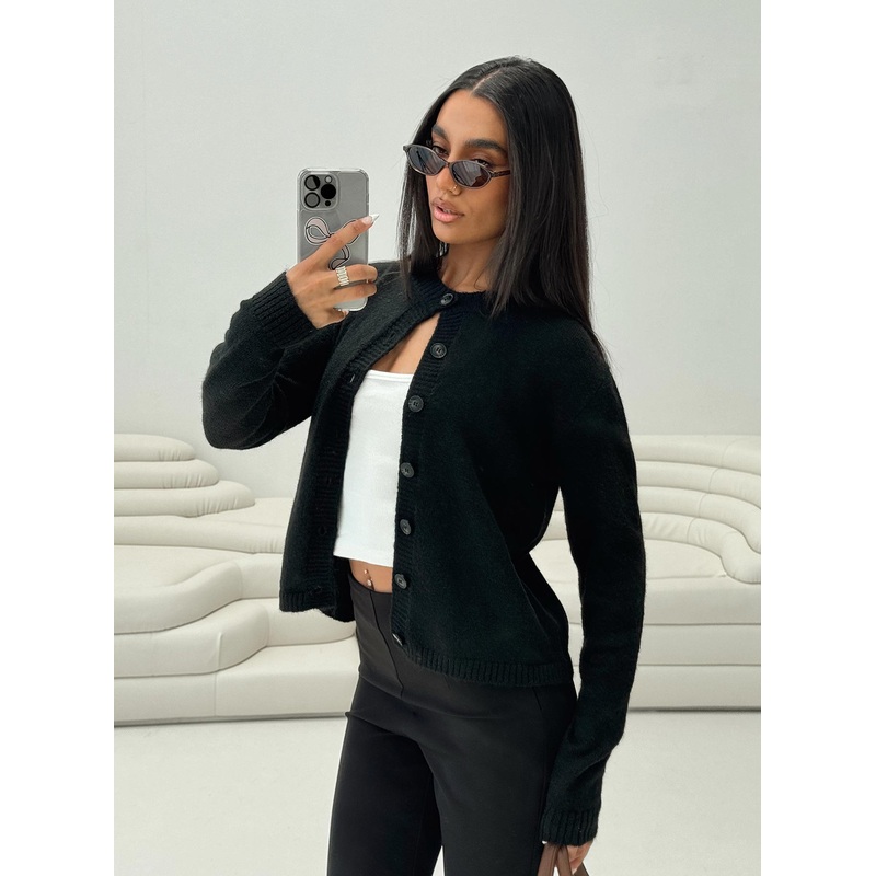 Denmark Cardigan Black