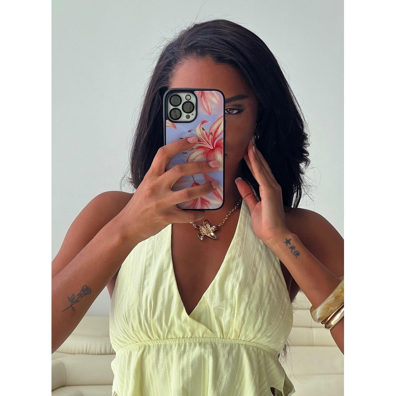 Fresh Lillies iPhone Case Multi