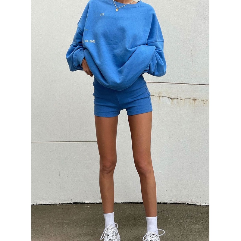 Bailey Bike Short Blue
