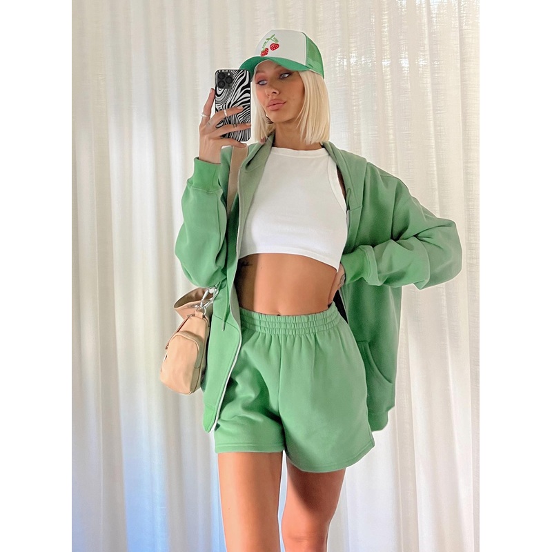 Barclay Track Shorts Green